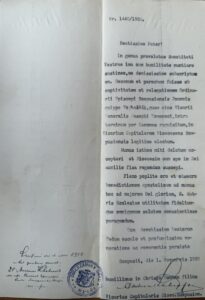 Žiadosť A. Scheffera o schválenie voľby Vatikánom 1950